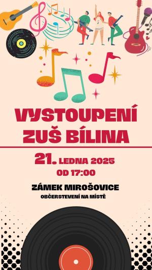Vystoupení ZUŠ Bílina