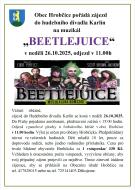 Plakát muzikál BEETLEJUICE